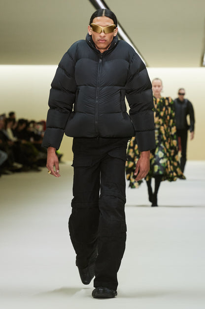 Balenciaga Winter 23 Runway Flared Cargo Pants
